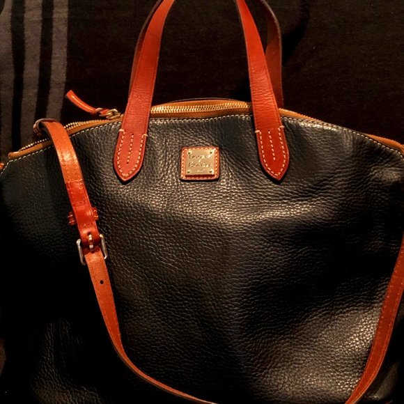 DOONEY & BOURKE PEBBLE LEATHER SATCHEL - Picture 1 of 4